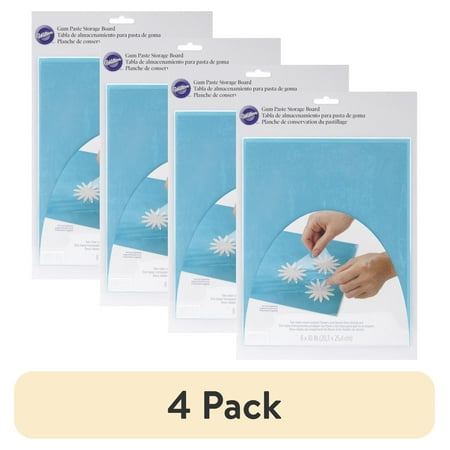(4 pack) Wilton Gum Paste Storage Board