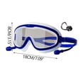 thumbnail image 5 of Pyaiiner Hd Kids Swimming Goggles UV Protection Anti Fog Children Large Frame Waterproof Swimming Goggles for Age 3-16 Kids Toddler Goggles, 5 of 8