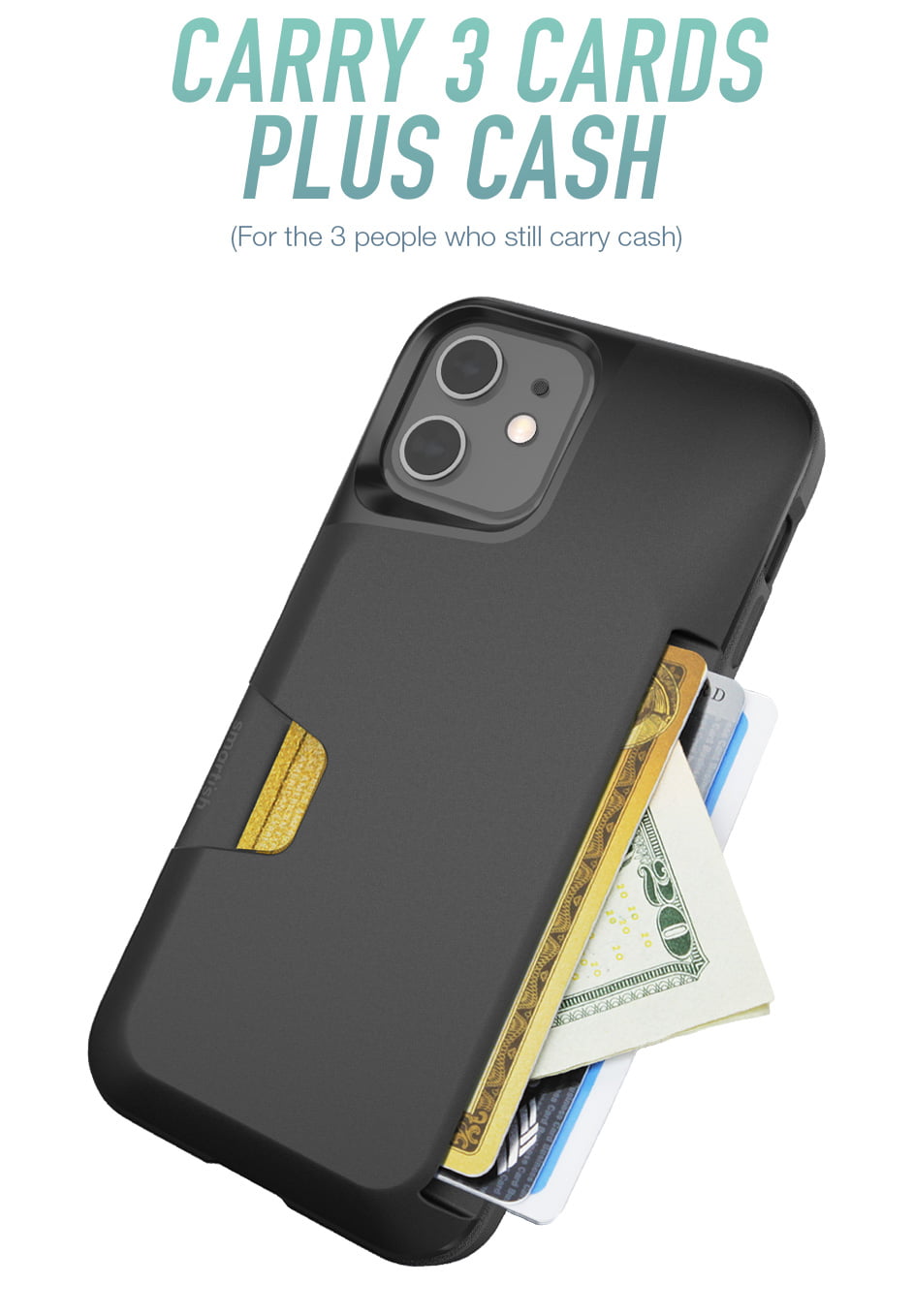 Wallet Slayer Vol. 2 - Card Case for iPhone 12 / 12 Pro (6.1) – Smartish