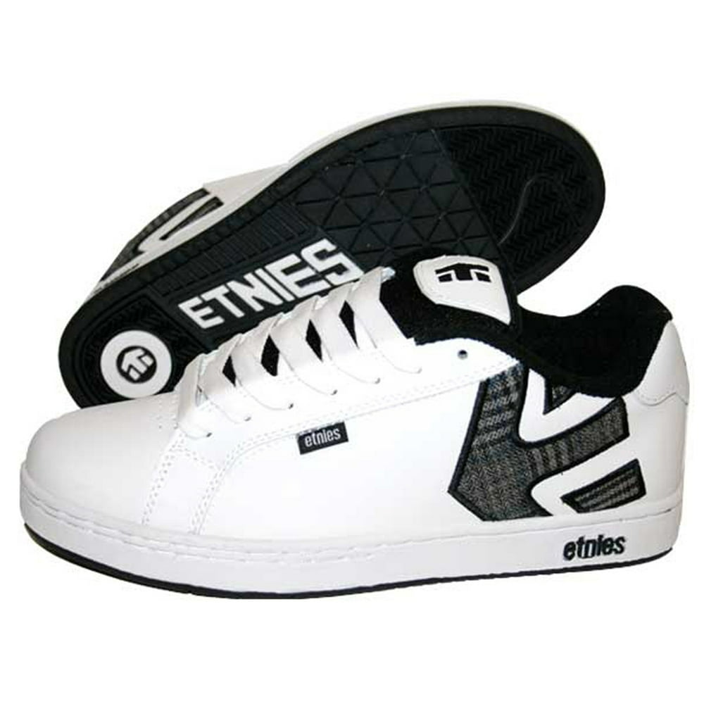 etnies fader white tan