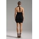 thumbnail image 3 of Vestido Vilina Halter con cuello en V y flores mini para mujer, 3 of 3