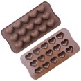 thumbnail image 3 of Love Heart Baking Stencil Valentine's Day Mini Chocolate Casting Die Pan Soft Silicone Materials for, 3 of 6