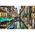 thumbnail image 3 of Bolokofsky, Ronald 24x17 Black Modern Framed Museum Art Print Titled - Venice CafÃ© II, 3 of 5