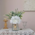 thumbnail image 2 of Faux Flowers VIERENA de seda artificial con jarrón de eucalipto blanco, 2 of 9