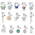 thumbnail image 2 of Beach Accessories Cartilage Clip Belly Button Ring Earrings Butterfly Navel Rings Body Jewelry Faux Belly Piercing Fake Belly Ring 05, 2 of 8