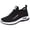 Black, variant on Everyday Walking Footwear, Wide Toe Box Shoes Women Extra Wide Width Sneakers Air Cushion Road Running Shoes Ultra Light Tennis Gym Workout Training Shoes Breathable Walking Shoes, Black 7