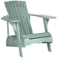thumbnail image 2 of Safavieh Mopani Outdoor Patio Adirondack Chair - Beach House Blue, 2 of 5
