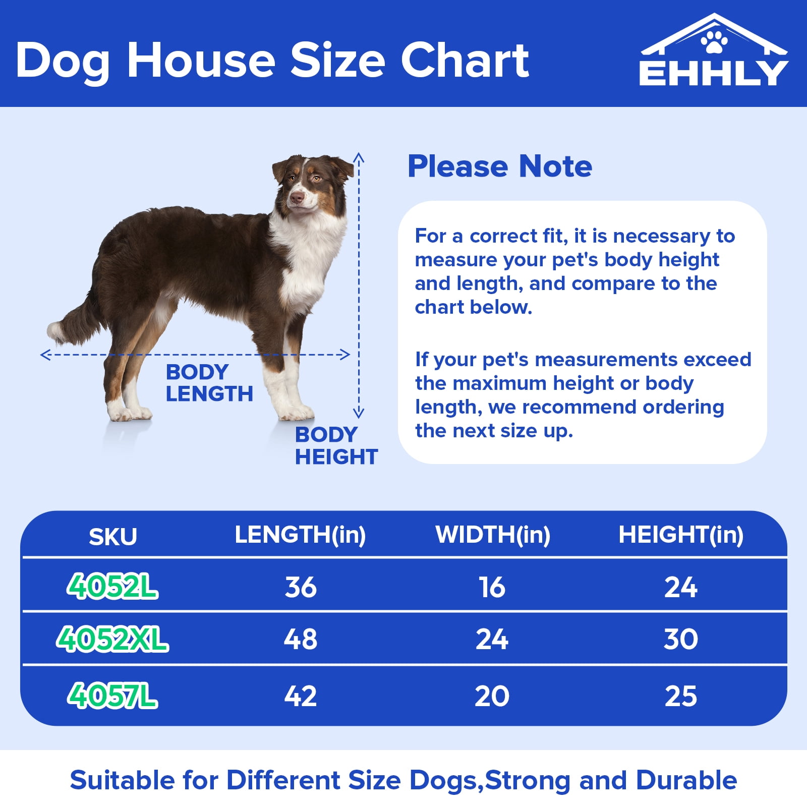 EHHLY Large Dog House Outdoor, Extra Large 46" Insulated Igloo Design with Elevated Floor, For Large Dogs with Spacious Interior, Cement Grey