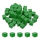 thumbnail image 1 of Uxcell 50 Pcs Bloques de Madera, Cubo de Madera Natural Sin Terminar de 1 Pulgada para Proyecto de Arte de Bricolaje, Pintura y Decoración, Verde, 1 of 7