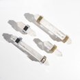 thumbnail image 2 of Simple natural white crystal handle bucket Cabinet makeup cabinet hexagonal prism stone handle, 2 of 4