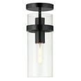 thumbnail image 5 of Evelyn&Zoe Modern Semi Flush Mount Ceiling Light, 5 of 6