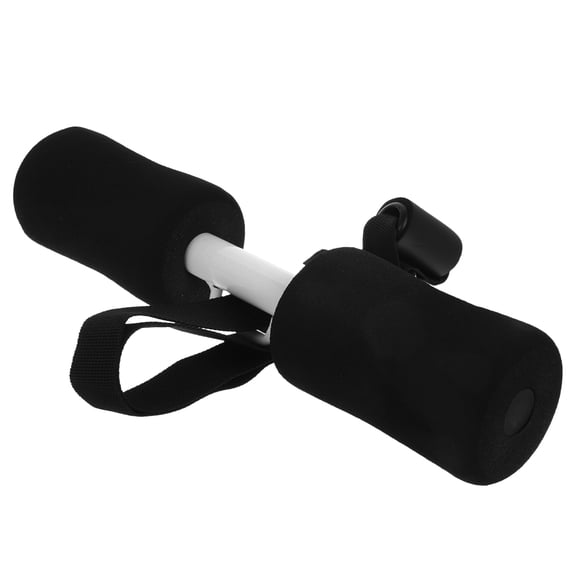 FUTUREORYY Black Adjustable Sit-Up Assistant Device for Home Use with Steel