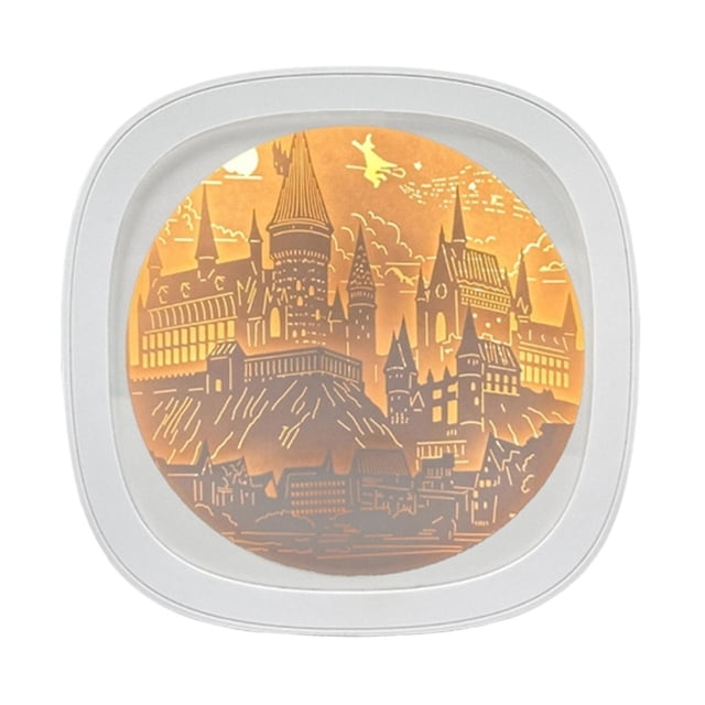 Lámpara de noche de Halloween, regalo de Halloween, artesanía, luz de noche, arte, decoración para Castillo
