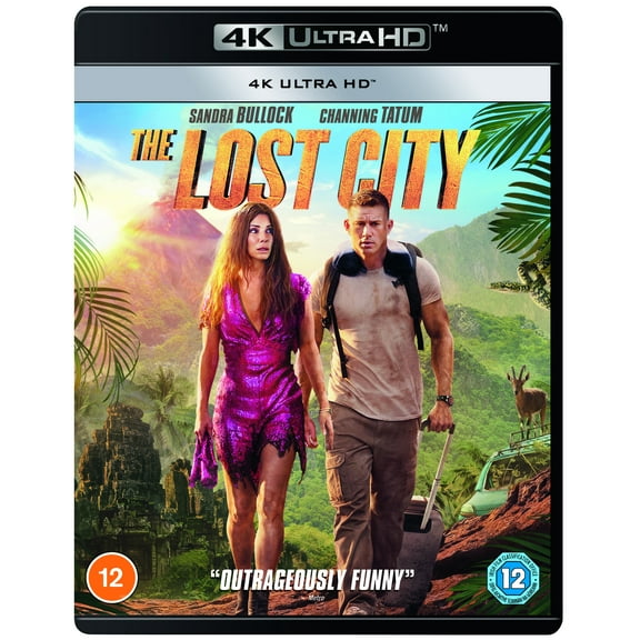 The Lost City (4K Ultra HD) Oscar Nuñez Raymond Lee Patti Harrison Brad Pitt Sandra Bullock