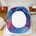 thumbnail image 5 of Feelyou 3D Ocean Axolotl Queen Sheet Sets, Sea Starfish Coral Bed Set, 4-Piece, 5 of 7