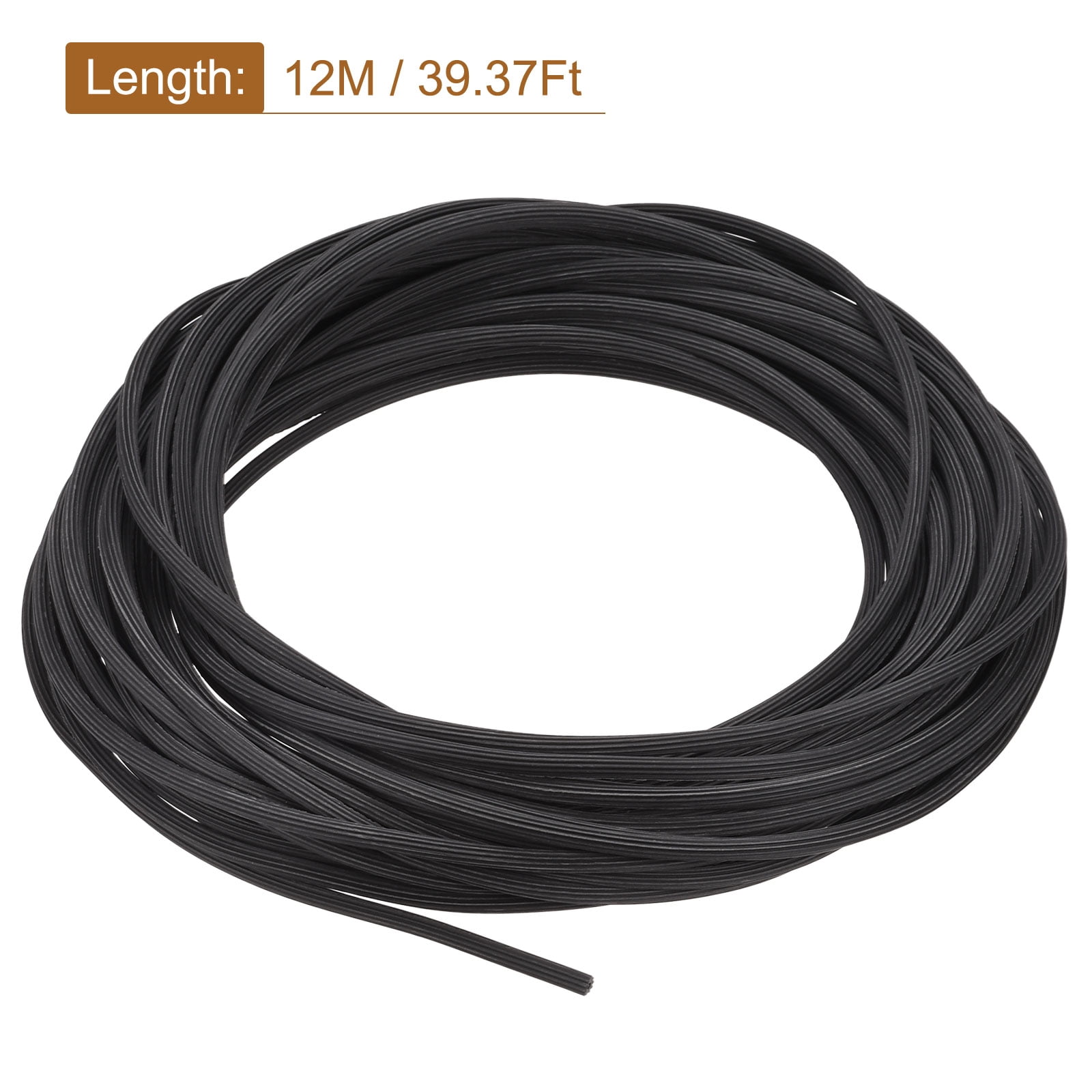 Unique Bargains Polyvinyl Chloride Screen Spline Hollow Core 12M/39.37Ft L 3.5mm OD