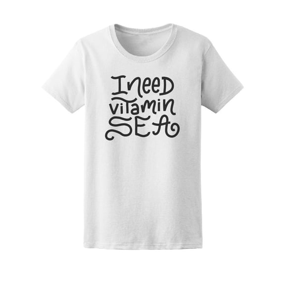 "I Need Vitamin Sea" Quote Tee Men's -Image by Shutterstock