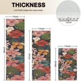 thumbnail image 4 of Pioneer Flower Floral Print Pattern Kitchen Rugs Sets Of 3,Kitchen Runner Rugs Non Skid Washable,Decorative Kitchen Floor Mats for Kitchen,Sink,Laundry,17"x30"+ 17"x47" + 17"x59", 4 of 6
