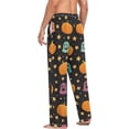 thumbnail image 6 of Happy Halloween Stars Ghost Pajama Pants, Men's Lounge Pants Light with Drawstring and Pockets, Christmas New Year Birthday Father's Day Gifts, X-Large, 6 of 7