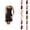 Black, variant on Nightgowns for Women Summer Sleeveless Spaghetti Strap Flowy Knee Length Sleep Dress Cami Pajama Dress