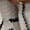 Apricot Color, variant on Women's Striped Knit Collared Long Sleeve Top and Shorts Two-Piece Outfit Set Color S