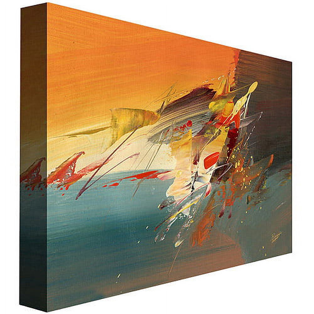 Trademark Fine Art "Onward II" Canvas Wall Art by Tapia