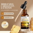 thumbnail image 5 of Serum Gengibre Reparador Capilar Crecimiento Anticaida 30ml 2 pzs, 5 of 5