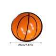 thumbnail image 3 of Basketball Shaped Bowl, Reusable Sports-Themed Serving Dish for Home Kitchen, Party, Game Day, Tailgate Decorations, Durable Snack, Salad, Fruit, or Dessert Bowl, 3 of 5