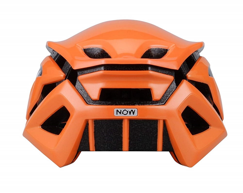 NOW FURI - Adult Aerodynamic Bicycle Helmet Orange S/M
