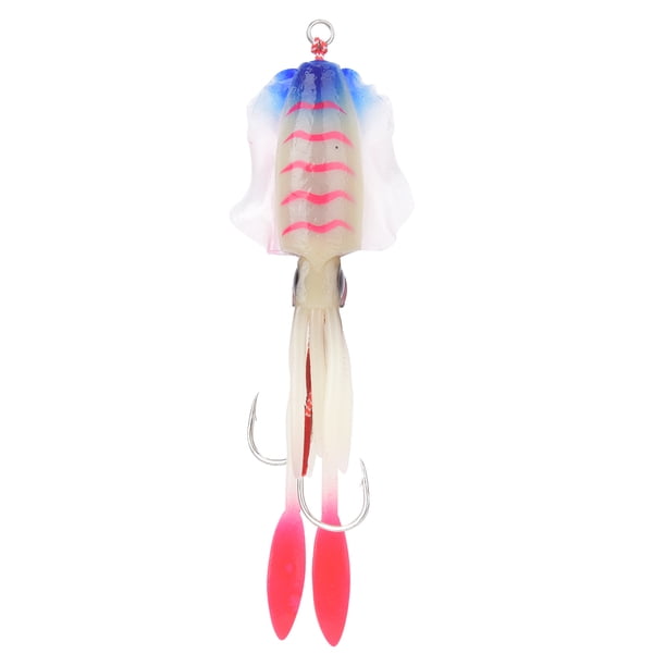 Accesorio de pesca, cebo de pesca luminoso suave, señuelo de pesca, cebo de pesca de primera línea