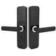 thumbnail image 5 of Cerradura de manija inteligente con WiFi, contraseña de huella digital, tarjeta de aplicación, desbloqueo de llave, funciona para puerta de entrada de madera de oficina en casa Tuya, 5 of 10