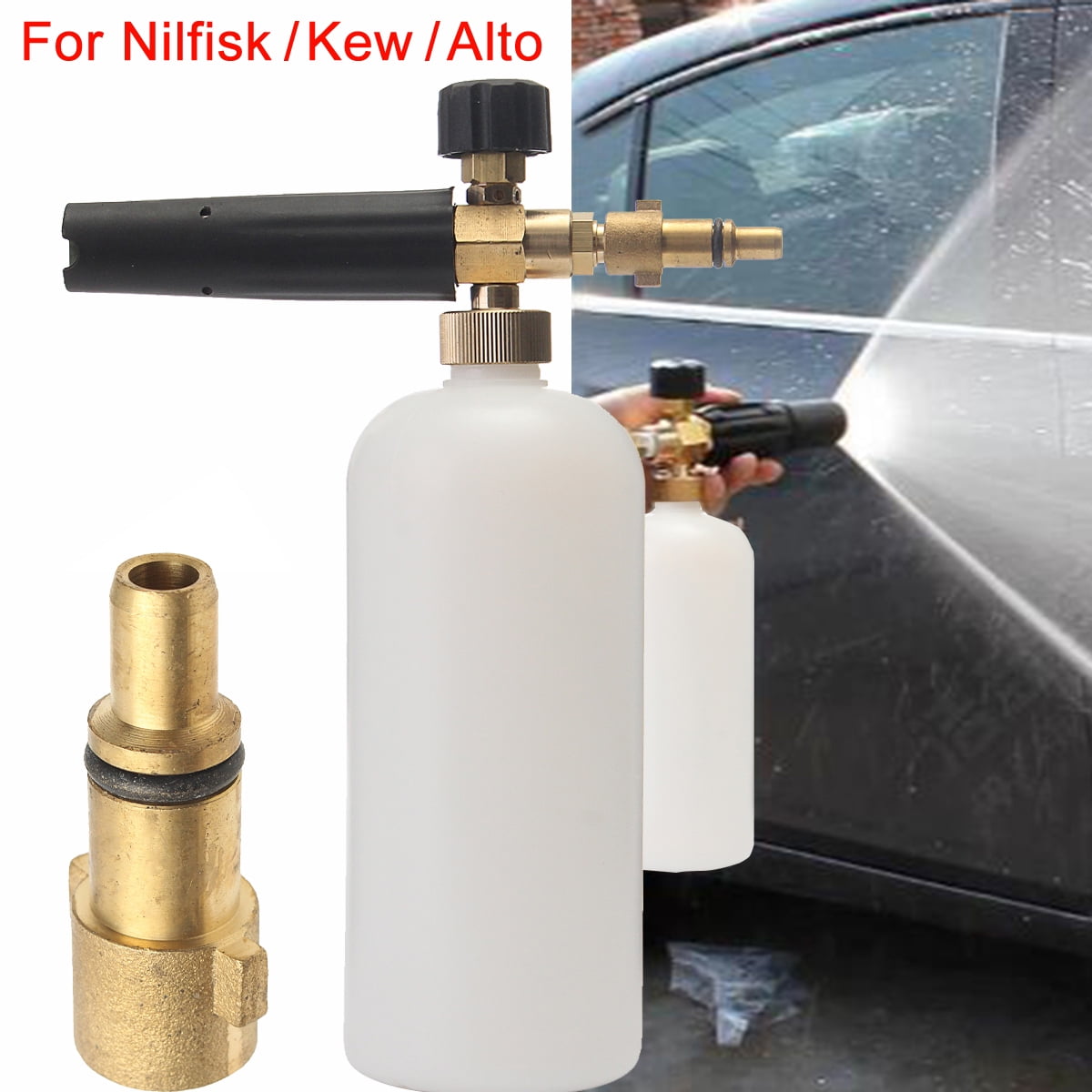 Car Pressure Sprayer Washer Foam Bottle For Bosch Aquatak