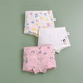 thumbnail image 1 of Ropa interior para niños, calzoncillos tipo bóxer de algodón de clase A para niñas, pantalones cortos antibacterianos con dibujos animados para niñas, 1 of 6