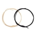 thumbnail image 1 of Cable de recogida de guitarra Pushback Sunnimix 2 Piezas 22 Awg Negro Blanco 1M, 1 of 7