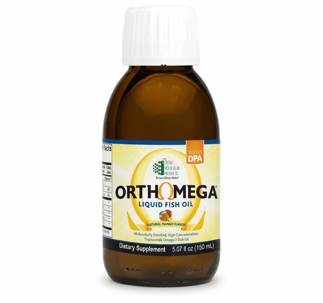 Ortho Molecular Products Orthomega Liquid Fish Oil Mango 5.07 fl oz