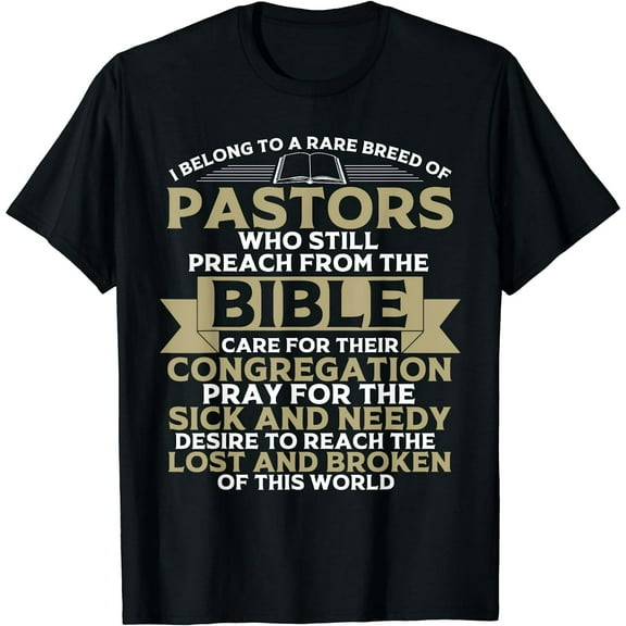Funny Pastor Appreciation Gift Christian Preacher Men Women T-Shirt