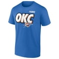 thumbnail image 2 of Men's Blue Oklahoma City Thunder 2025 NBA Playoffs OKC Slogan T-Shirt, 2 of 4