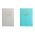 thumbnail image 1 of 2x Cuaderno Portátil Soledad Diario Mensual Agenda A5 2023 verde almohadillas para escribir cuadernos, 1 of 10