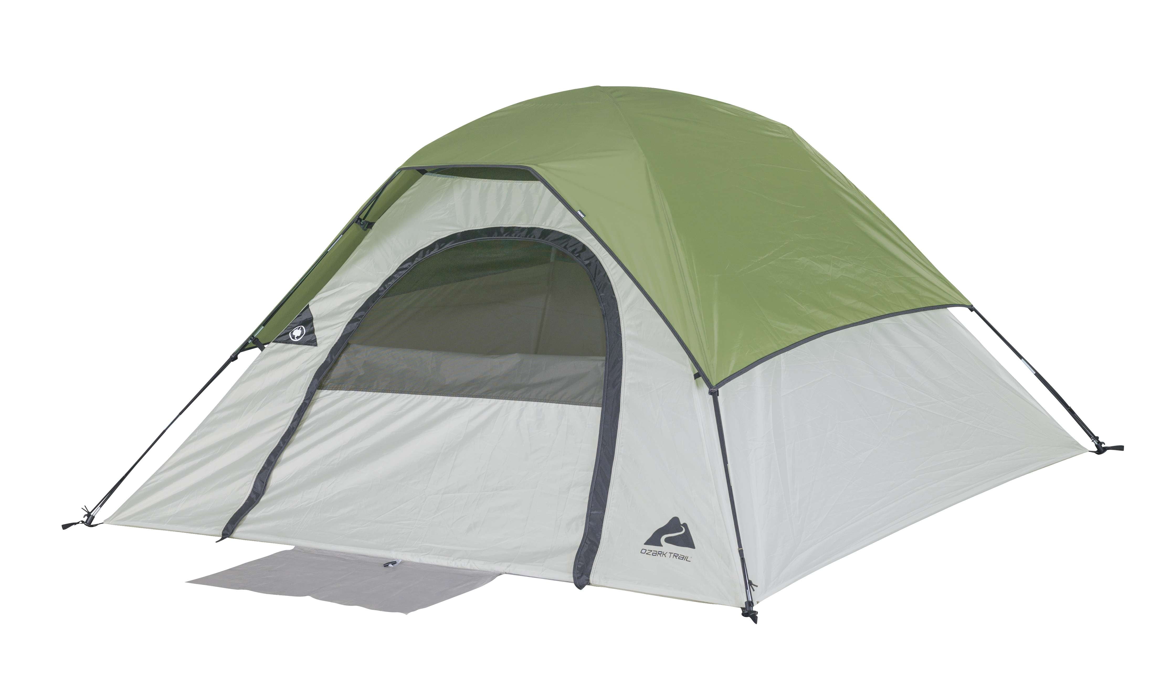New Ozark Trail 4 Person Camping Outdoor Family Outings Picnic Hiking Dome Tent 