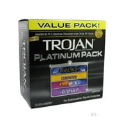 4 Pack - Trojan Platinum Pack Condoms - 26 Each