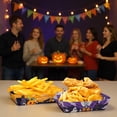 thumbnail image 5 of SIYTUAU Halloween Paper Food Tray Disposable Corn Chips Hot Dog Popcorn Container 12 Pack Black Orange Pumpkin Ghost Design Party Supplies, 5 of 6
