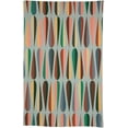 thumbnail image 5 of Mid Century Tablecloth, Modern Style Retro Drop Shapes in Tones Abstract Print Washable Table Cover for Decoration Kitchen Dining Room Party Decor, Rectangle(60x84in), 5 of 6