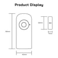 thumbnail image 3 of Window Tuya WiFi Door Window Senor with PIR Motion Sensor Support APP Notifications Status Records Home Device Intelligence Linkage for Home Alarm System, 3 of 7
