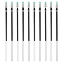 Uxcell 1mm Gel Pens Refills, 48 Pack Sparkle Metallic Ink Bold Point for Adults Coloring Books , Black