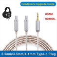 thumbnail image 3 of Convertidor de Auriculares con Conector Hembra Dual de 3,5 mm para Auriculares HD800, HD800S, HD820, /D1000., 3 of 5