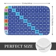 thumbnail image 2 of Pofeuu Multiplication Table Print Flannel Doormats Rug16"x24"Rug Washable Doormats Indoor Outdoor Rugs for Layered Front Door Mats, Porch, Kitchen, Entryway, 2 of 7