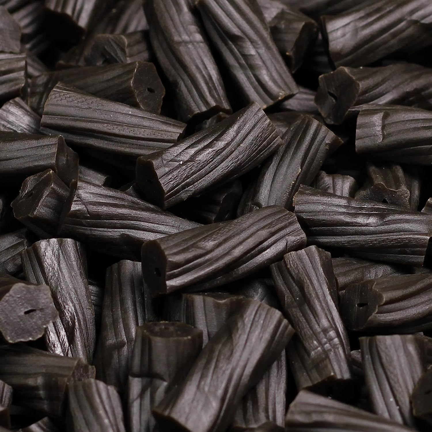 Black Licorice Bits by Its Delish, 4 lbs Bulk Bag Black Licorice Nibs Kosher Candy