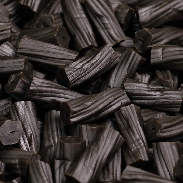 Black Licorice Bits by Its Delish, 4 lbs Bulk Bag Black Licorice Nibs