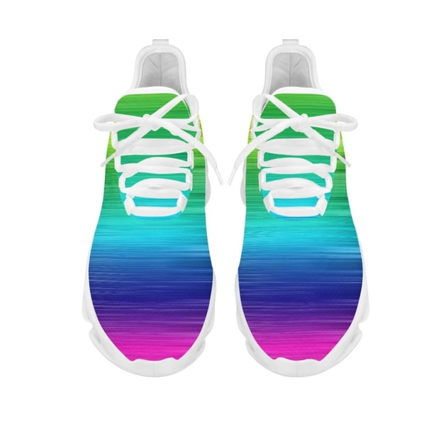 Zapatillas deportivas de primavera y verano para mujer, con amortiguación, resistentes al desgaste y diseño de lujo, para caminar.
