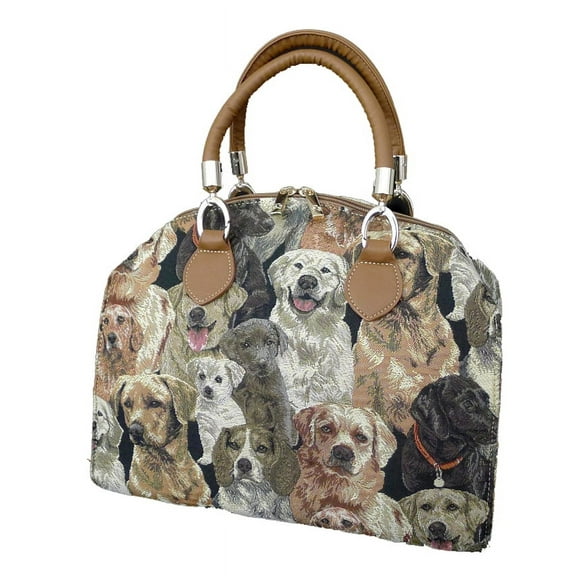 4933 - Dog Arched Purse